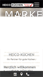 Mobile Screenshot of heico-kuechen.de